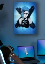 متال پوستر انیمه آرکین طرح جینکس کد L1384 - Image 2