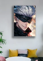 متال پوستر انیمه جوجوتسو کایسن طرح گوجو کد L1216 - Image 2