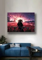 متال پوستر طرح بازی Ghost Of Tsushima کد L1562 - Image 2