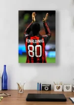 متال پوستر طرح رونالدینیو کد L1373 - Image 2