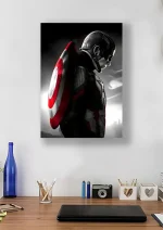 متال پوستر طرح Captain America کد L1367 - Image 2