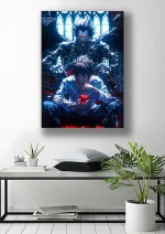 متال پوستر طرح انیمه Death Note کد L1224 - Image 2