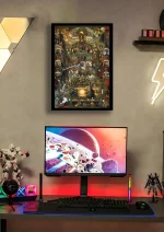 متال پوستر طرح بازی Elden Ring کد L1016 - Image 6