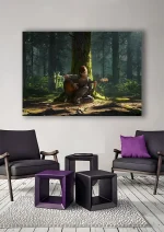 متال پوستر بازی The Last Of Us طرح الی کد L1040 - Image 2