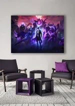 متال پوستر طرح انیمه Solo Leveling کد L1041 - Image 2