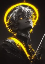 متال پوستر انیمه شیطان کش طرح زنیتسو کد L1179