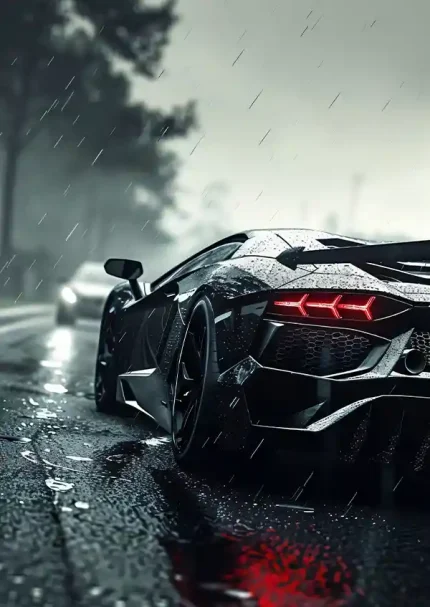 متال پوستر طرح ماشین لامبورگینی کد L1208