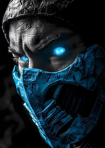متال پوستر طرح بازی Mortal Kombat طرح ساب زیرو کد L1249