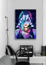 متال پوستر انیمه آرکین طرح جینکس کد L1031 - Image 2