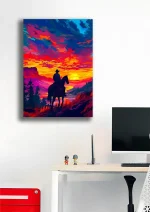 متال پوستر طرح Red Dead Redemption 2 کد L1002 - Image 2