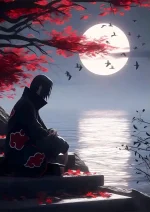 متال پوستر انیمه ناروتو طرح ایتاچی کد L1010