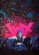 متال پوستر انیمه آرکین طرح جینکس کد L1015