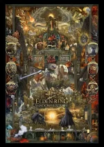 متال پوستر طرح بازی Elden Ring کد L1016