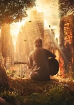 متال پوستر بازی The Last of Us طرح الی کد L1018