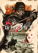 متال پوستر طرح بازی Ghost of Tsushima کد L1021