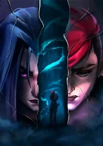 متال پوستر طرح انیمه آرکین کد L1030