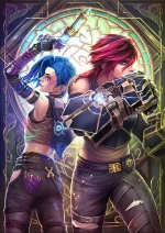 متال پوستر طرح انیمه آرکین کد L1037