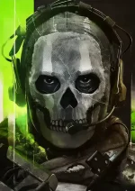 متال پوستر بازی Call of Duty طرح گوست کد L1051