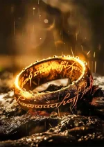 متال پوستر طرح ارباب حلقه ها کد L1054