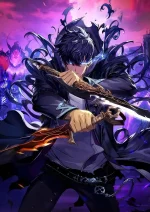 متال پوستر طرح انیمه Solo Leveling کد L1073