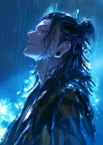 متال پوستر انیمه جوجوتسو کایسن طرح Geto کد L1101