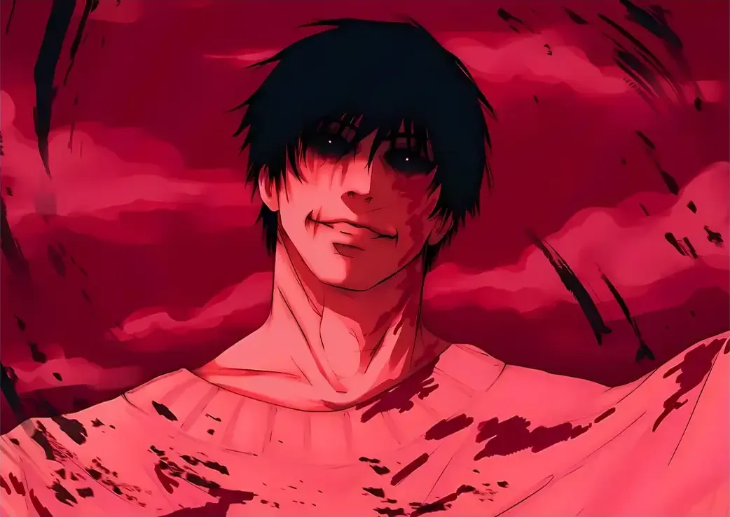 L1113-metalposter-01 متال پوستر انیمه جوجوتسو کایسن طرح Toji کد L1113 - Image 1