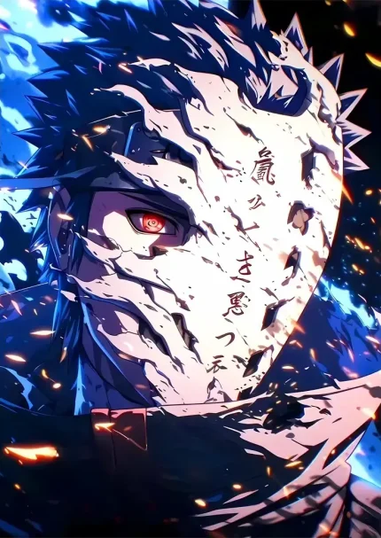 متال پوستر انیمه ناروتو طرح Obito کد L1119