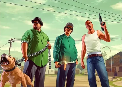 متال پوستر طرح GTA کد L1121