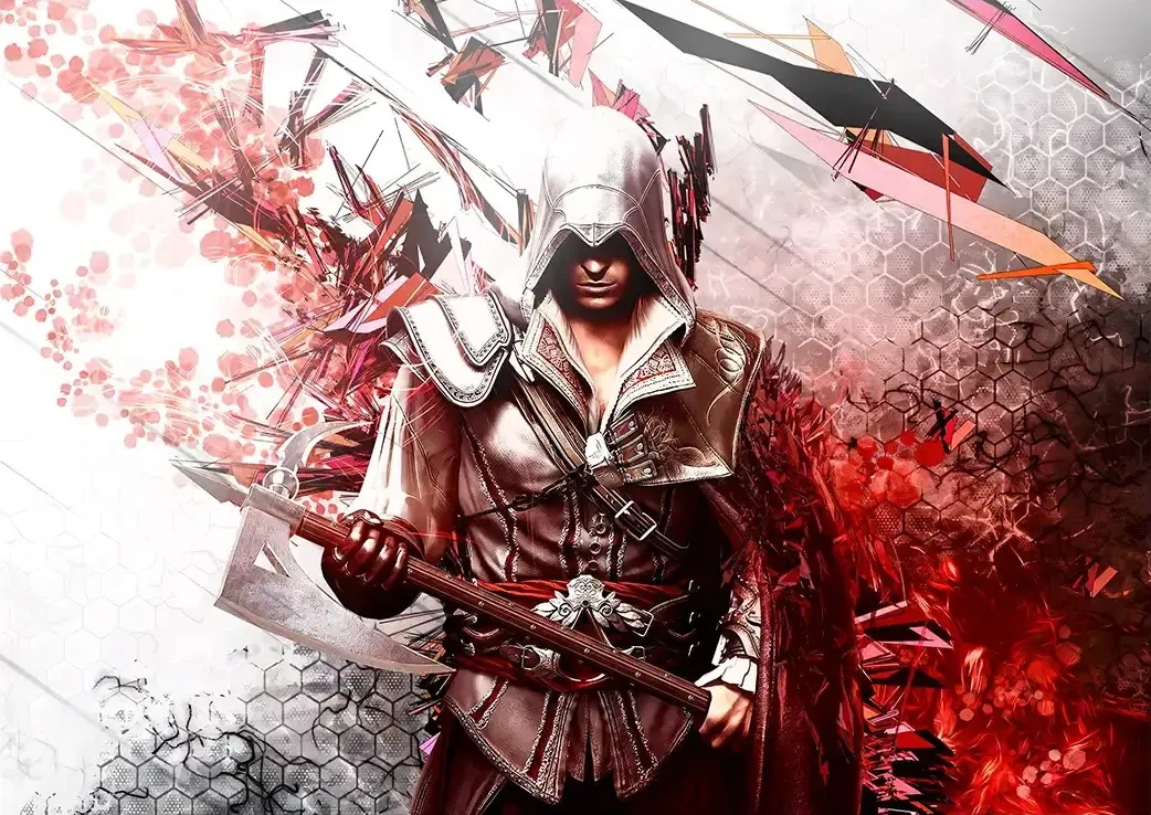 L1127-metalposter-01 متال پوستر طرح بازی Assassin's Creed کد L1127 - Image 1