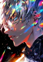 متال پوستر انیمه جوجوتسو کایسن طرح گوجو کد L1284