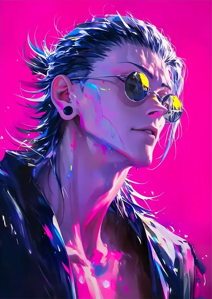 L1288-metalposter-01 متال پوستر انیمه جوجوتسو کایسن طرح Suguru Geto کد L1288 - Image 1