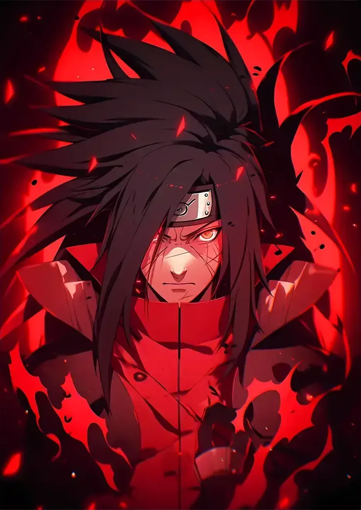 L1299-metalposter-01 متال پوستر انیمه ناروتو طرح ایتاچی کد L1299 - Image 1