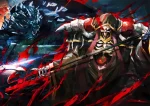 متال پوستر انیمه Overlord طرح Ainz Ooal Gown کد L1305