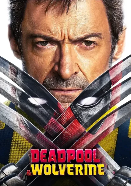 متال پوستر متال پوستر طرح سینمایی Deadpool و Wolverine کد L1312