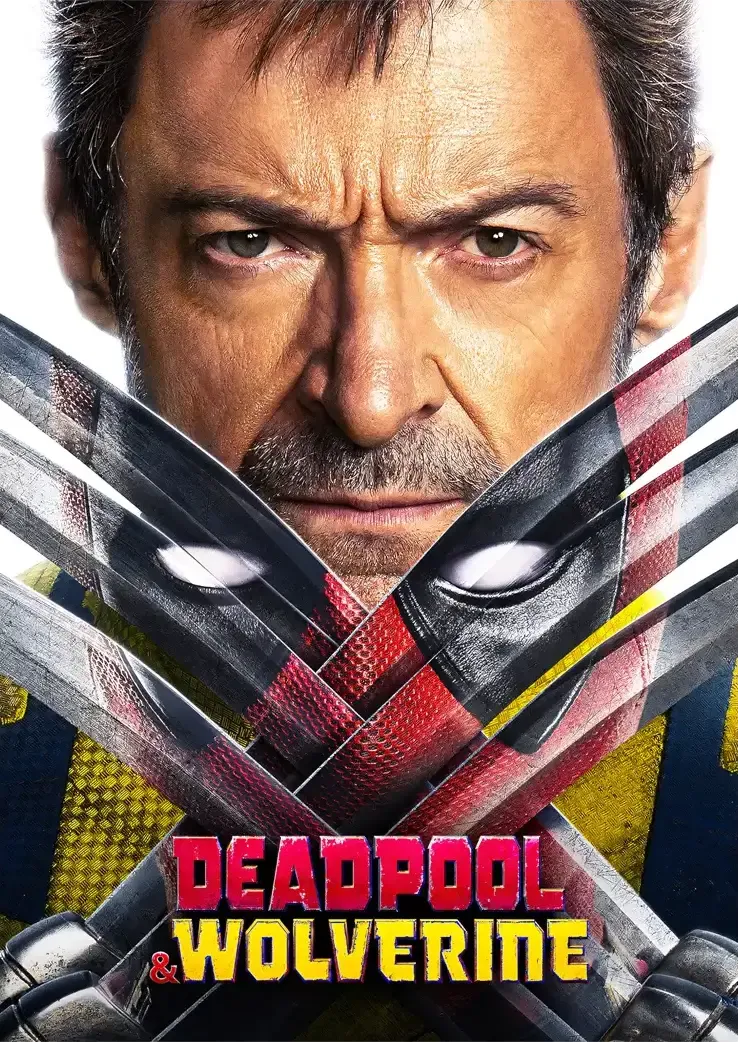 L1312-metalposter-01 متال پوستر متال پوستر طرح سینمایی Deadpool و Wolverine کد L1312 - Image 1