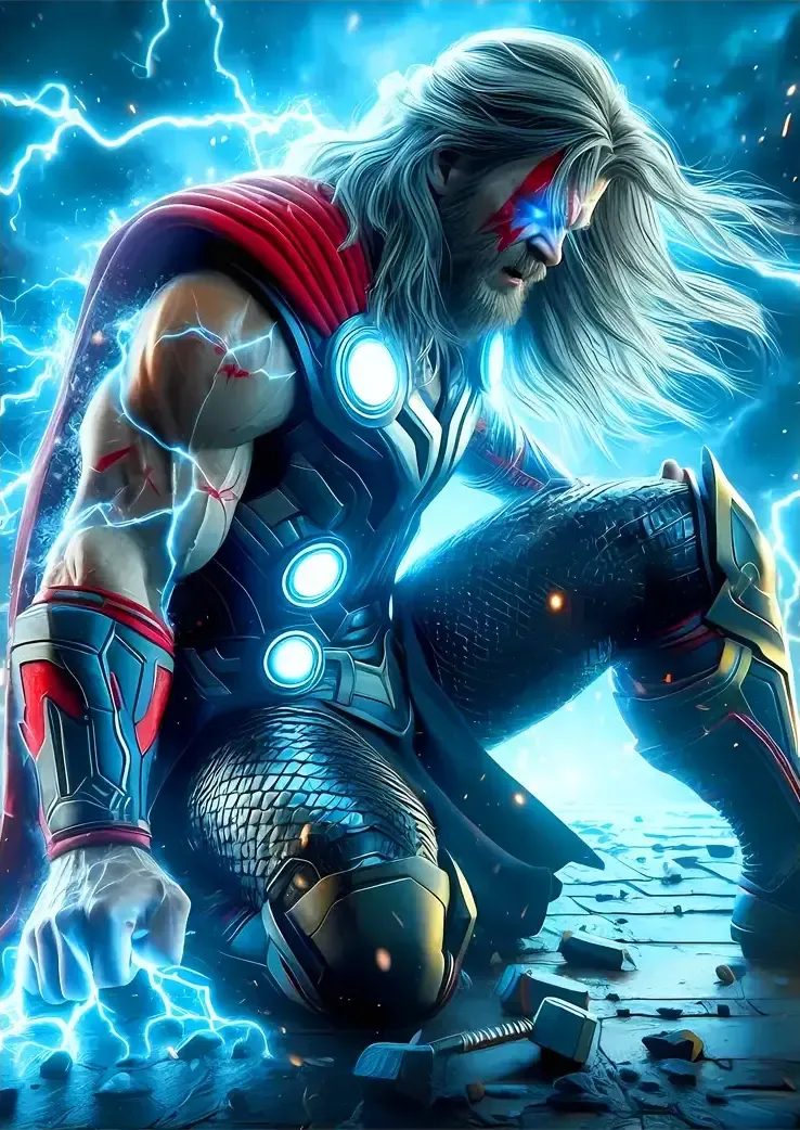 L1313-metalposter-01 متال پوستر طرح سینمایی Thor کد L1313 - Image 1
