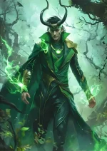 متال پوستر طرح Loki کد L1314