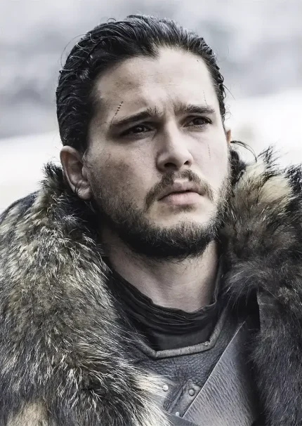 متال پوستر سریال Game of Thrones طرح جان اسنو کد L1320