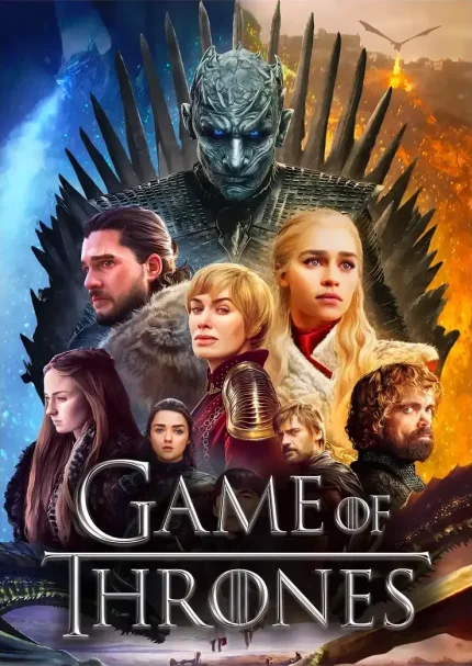 متال پوستر طرح سریال Game of Thrones کد L1321