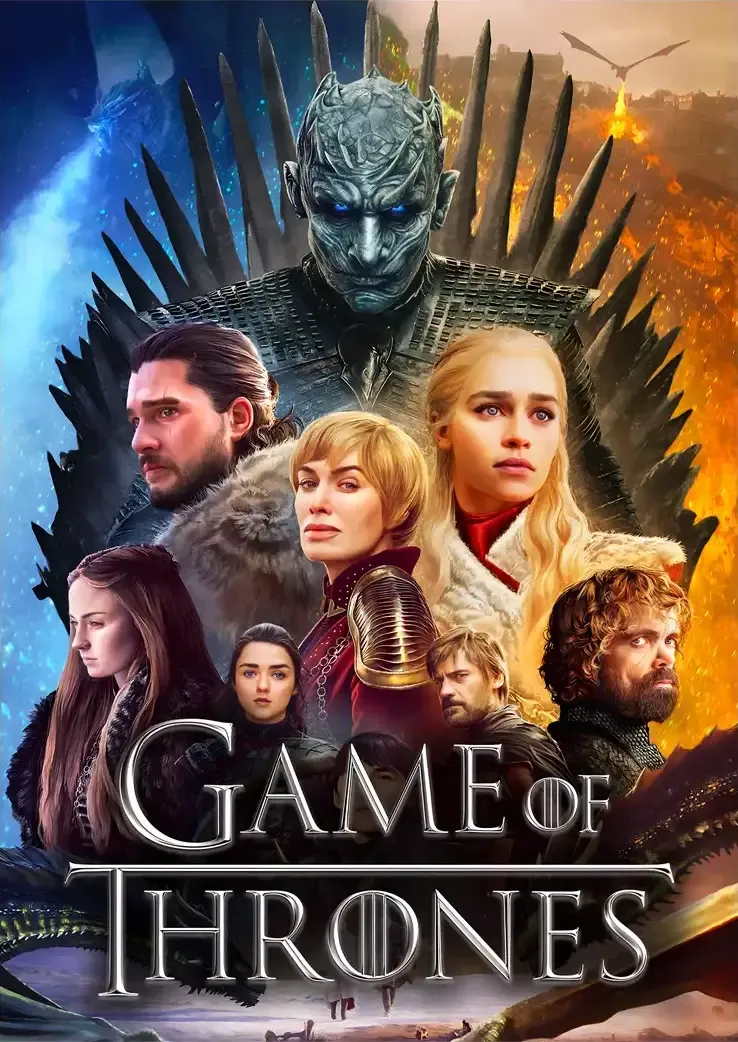 L1321-metalposter-01 متال پوستر طرح سریال Game of Thrones کد L1321 - Image 1