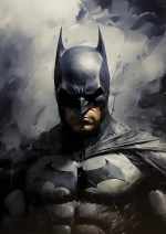 متال پوستر طرح بتمن کد L1334