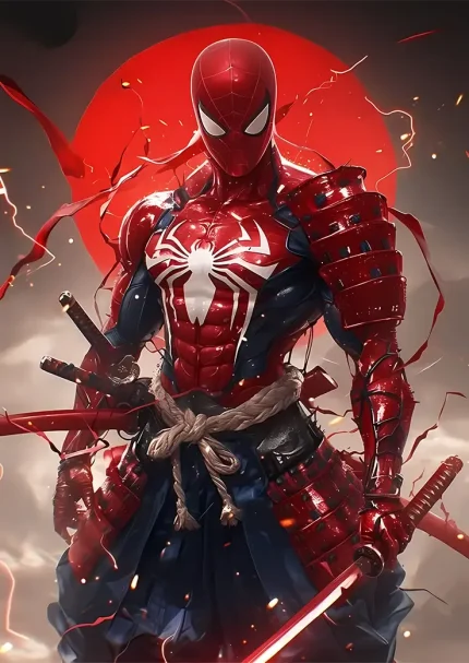 متال پوستر طرح اسپایدرمن کد L1350