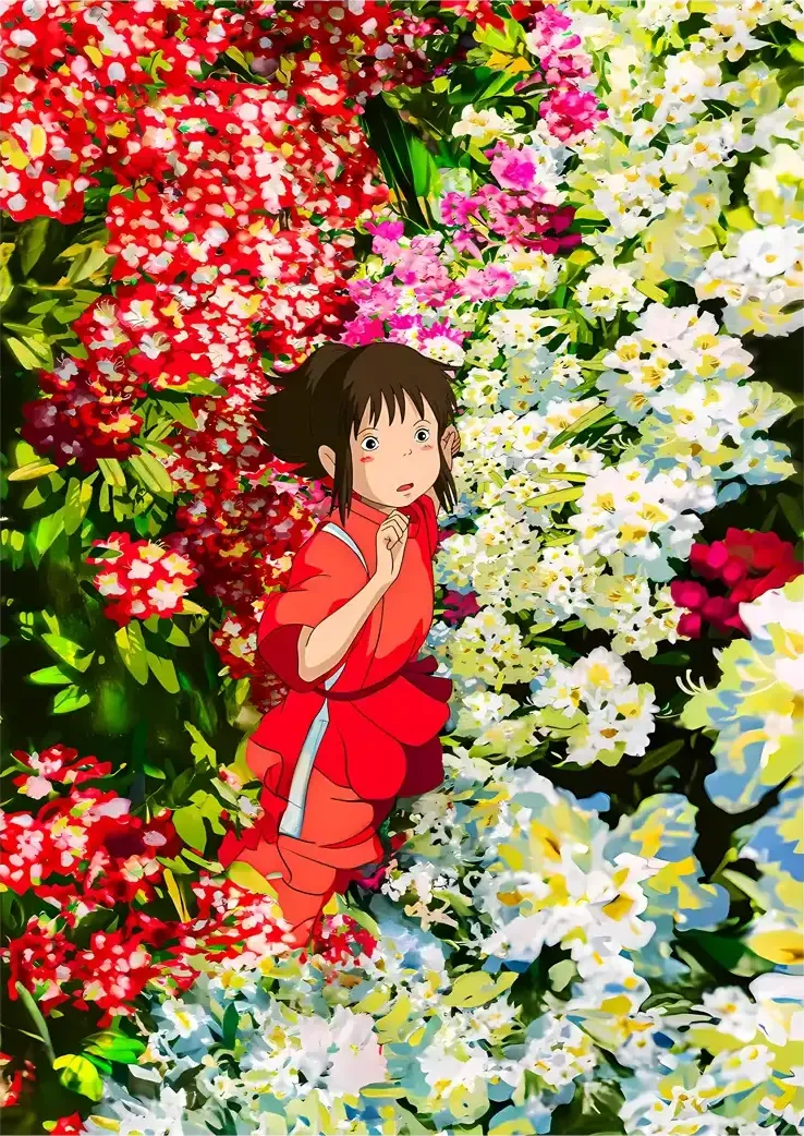 L1376-metalposter-01 متال پوستر انیمه Spirited Away طرح گوفی کد L1376 - Image 1