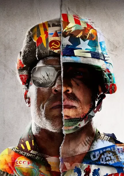 متال پوستر طرح Call OF Duty کد L1387