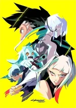 متال پوستر طرح انیمه Cyberpunk: Edgerunners کد L1395