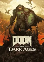 متال پوستر طرح بازی Doom کد L1425