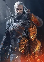 متال پوستر بازی ویچر طرح گرالت کد L1429