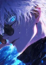 متال پوستر انیمه جوجوتسو کایسن طرح گوجو کد L1437