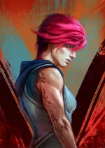 متال پوستر انیمه آرکین طرح Vi کد L1438