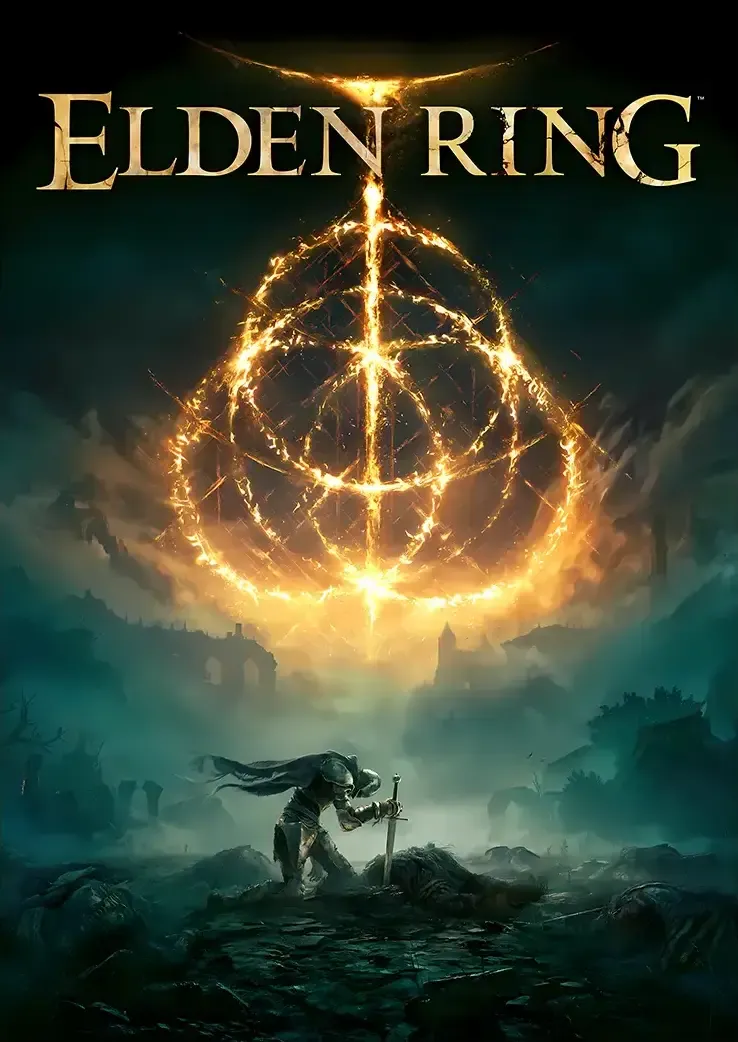 L1443-metalposter-01 متال پوستر طرح بازی Elden Ring کد L1443 - Image 1